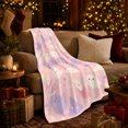 thumbnail image 3 of Haunts Halloween Cute Ghost Moon Pattern Whimsical families, Festive Halloween Scene, Warm Flannel Blanket for Living Room and Family Room, Art Lovers Halloween Gift, Festive Home Decor, 3 of 9