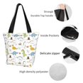 thumbnail image 6 of Kdxio Dinosaur Women Reusable Grocery Bags Foldable Ripstop,Reusable Shopping Bags for Shopping,Gym,Gift, 6 of 8