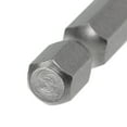 thumbnail image 4 of Unique Bargains Juego de puntas de destornillador Torx magnéticas de 1/4" de vástago hexagonal de 2" de longitud T10-T40 Acero S2 6 piezas, 4 of 5