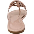 thumbnail image 2 of Tory Burch Women's Miller Soft Patent Sea Shell Pink / 654 Leather Sandal, 2 of 3