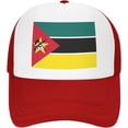 thumbnail image 2 of Flag of Mozambique Mesh Back Trucker Cap Baseball Cap, 2 of 8
