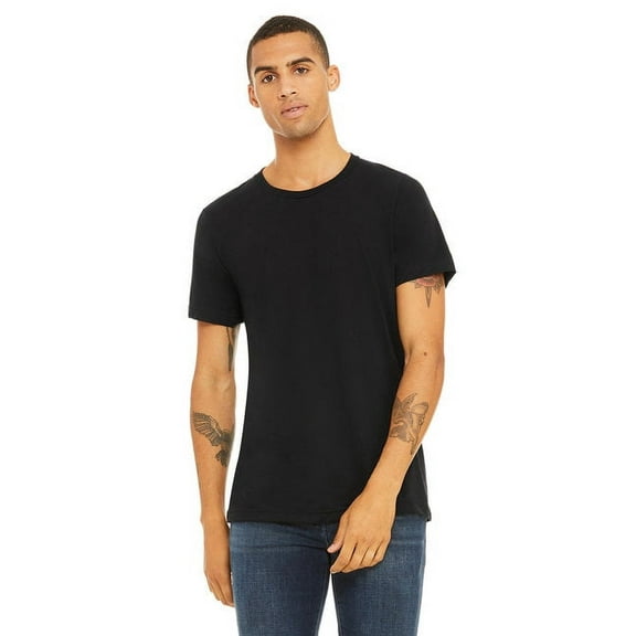 The Bella   Canvas Unisex Triblend Short Sleeve T-Shirt - SLD BLK TRIBLEND - L
