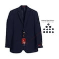 thumbnail image 4 of Gioberti Mens Formal Navy Blazer Jacket, Size 44 Regular, 4 of 4