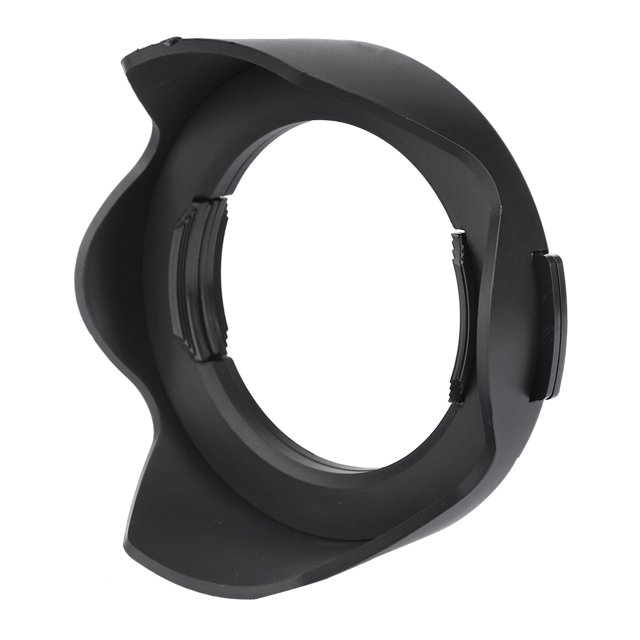 Parasol universal Easy Hood de 58 mm con montura de doble abrazadera para lentes de cámara con montura completa y APS-C