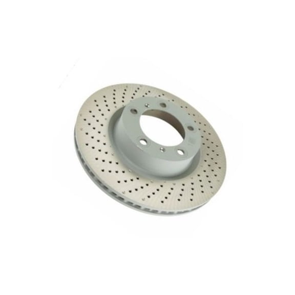 Front Left Brake Rotor - Compatible with 2013 - 2016 Porsche Boxster 2014 2015