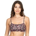 thumbnail image 3 of Fruit of the Loom Women's Spaghetti Strap Cotton Sports Bra, 3-Pack, Style-9036, 3 of 10