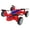 Four-axis aircraft red, variant on Fall-resistant Flying Car Toy Four-wheel Drive Drone Aircraft Model Toy Car Four-wheel Drive Drone Aircraft Model Car