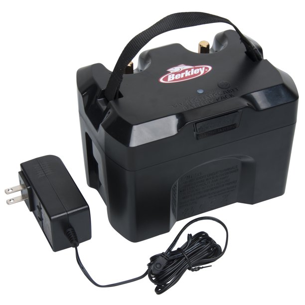 Berkley 9 Amp Power Pack Battery with AC Charger Black