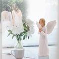 thumbnail image 3 of Angel Figurine, Angel of Prayer, Hand Carved Praying Angel Sculpture with Gift Box, Encouragement Present, Home Decoration Gift to Show Love, Sympathy, Gratitude, Bereavement, Friendship, 3 of 5