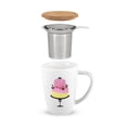 thumbnail image 5 of Bailey™ Piece of Cake Ceramic Tea Mug & Infuser by Pinky Up, 5 of 5