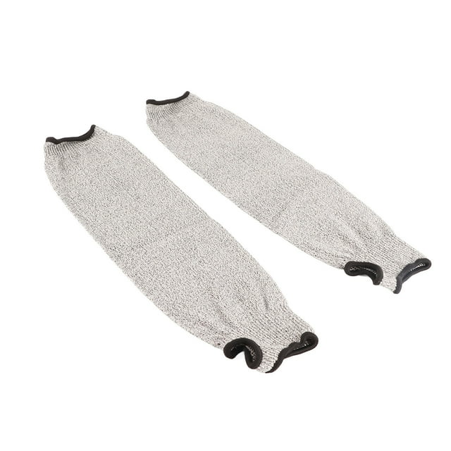 2 pares de fundas protectoras para brazos resistentes a los cortes, protectores de seguridad para exteriores, jardín, cocina, trabajo en el jardín