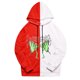 thumbnail image 3 of Sudadera holgada de manga larga con capucha y estampado clásico de Halloween para mujer Pompotops  FGAJ17809, 3 of 4