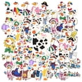 thumbnail image 3 of 35pcs Cute Duck Stickers Animal Cartoon Kids Stickers Funny Stickers for Luggage Notebooks Phone, 3 of 9