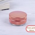 thumbnail image 3 of Distribuidor de café molido ajustable de 58 mm, nivelador de café de acero inoxidable Oro rosa, 3 of 9