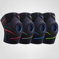 thumbnail image 3 of Silicone Sports Knee Pads Strap Spring Support Climbing Cycling Running Basketball, 3 of 5