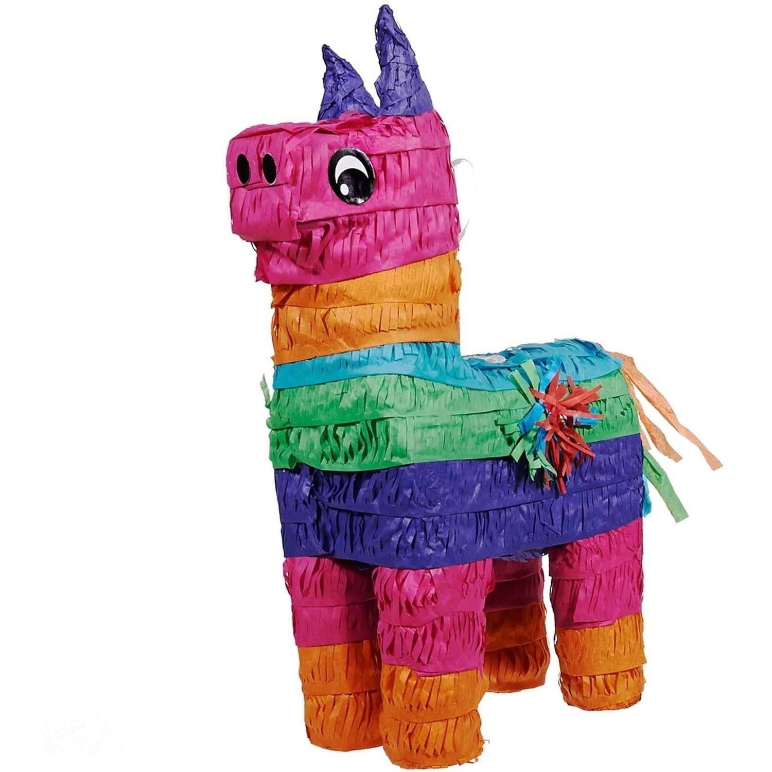 Rainbow Donkey Pinata