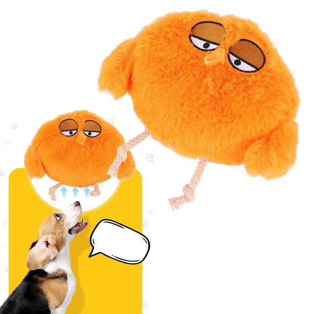 Cubierta de Tela de Juguete de Felpa para Mascotas Suave Cómoda Lavable Juguete Interactivo para Perros y Gatos Reducir el Aburrimiento ANGGREK Otros