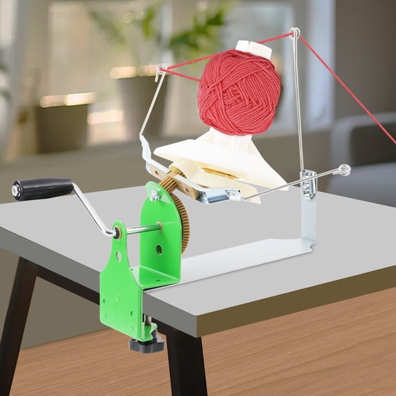 Hand Operated Large Yarn Ball Winder Jumbo Nylon Fiber/Wool/String Ball Winder!