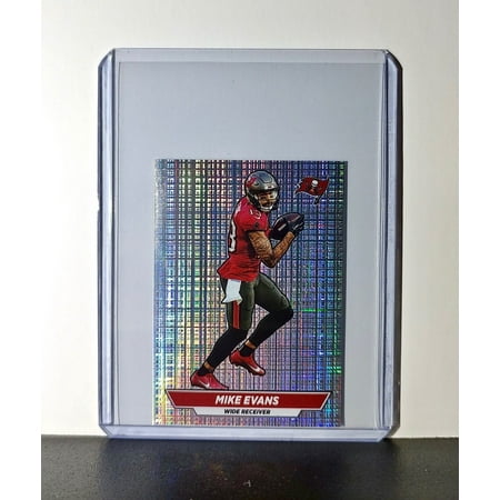 Mike Evans 2024 Panini NFL Sticker #474 Foil Tampa Bay Buccaneers