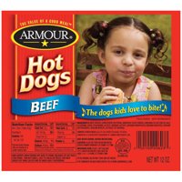 Armour: Beef 8 Ct Hot Dogs, 12 oz
