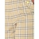 thumbnail image 5 of Pantalones de tartán de mujer Inspire Chic, elásticos, de cintura alta, rectos y largos, color beige claro, talla M, 5 of 6