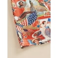 thumbnail image 7 of Bagilaanoe 4th of July Toddler Baby Boys Shirts Casual Short Sleeve Flag Print Tops 1T 2T 3T 4T 5T 6T Kids Independence Day Clothes, 7 of 7