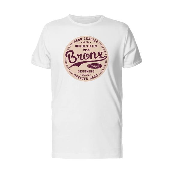 Hand Crafted Bronx Grooming Tee Men's -Image by Shutterstock