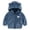 Blue, variant on Staki Baby Girls Coats Toddlers Puffer Jacket Bear Hooded Coats 3-24M(Green,3-6 Months)