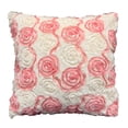 thumbnail image 2 of BAOPAI Everyday Lace Rose Pillowcase Durable Polyester Decorative Throw Pillow Cover For Home Holiday Season Decor, 2 of 8