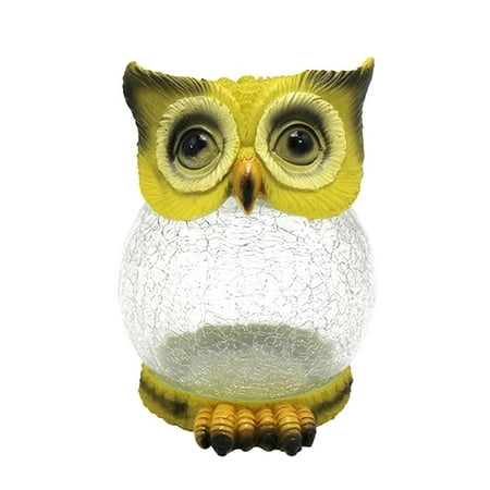 

Solar Power LED Owl Lawn Light Outdoor Waterproof Garden Landscape Lamp