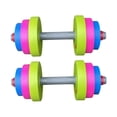 thumbnail image 3 of Paquete de 2 mancuernas de juguete para niños perfecl pesas de gimnasio para niños pequeños 12 cm, 3 of 8
