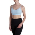 thumbnail image 2 of Reebok Women's Everyday Racerback Sports Bra with Mesh Panel and Removable Cups, 2 of 4