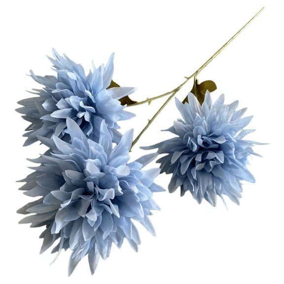 Piwvid Artificial Dahlia Flowers Fall Fake Flower Silk Flowers with Long Stem Floral Arrangements Bouquets Autumn Faux Dahlias Flowers for DIY Wedding Party Centerpieces Home Decor