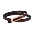 thumbnail image 1 of fastboy Adjustable And Fashionable Waist Belt For Flattering Silhouette Wide Application Red-brown, 1 of 6