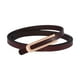 thumbnail image 1 of Qarigey Conjunto completo con cinturón de cuero para mujer de amplia aplicación, cinturón fino de PU para mujer con hebilla de Metal, nueva Cinturones Rojo marrón, 1 of 6