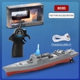 thumbnail image 1 of Modelo de barco de juguete para niños, destructor eléctrico, crucero, lancha rápida, juguete de piscina, regalo para niños, E65D, 1 of 4