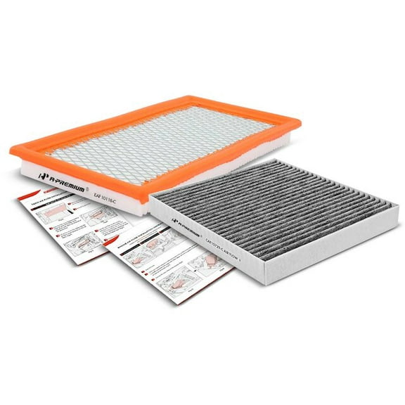 Air Filter and Cabin Air Filter Kit 2 - Compatible with 2007 - 2010 Dodge Caliber 2008 2009
