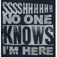 thumbnail image 2 of No One Knows I'm Here Antisocial Hoodie Sweatshirt Women Men Brisco Brands M, 2 of 6