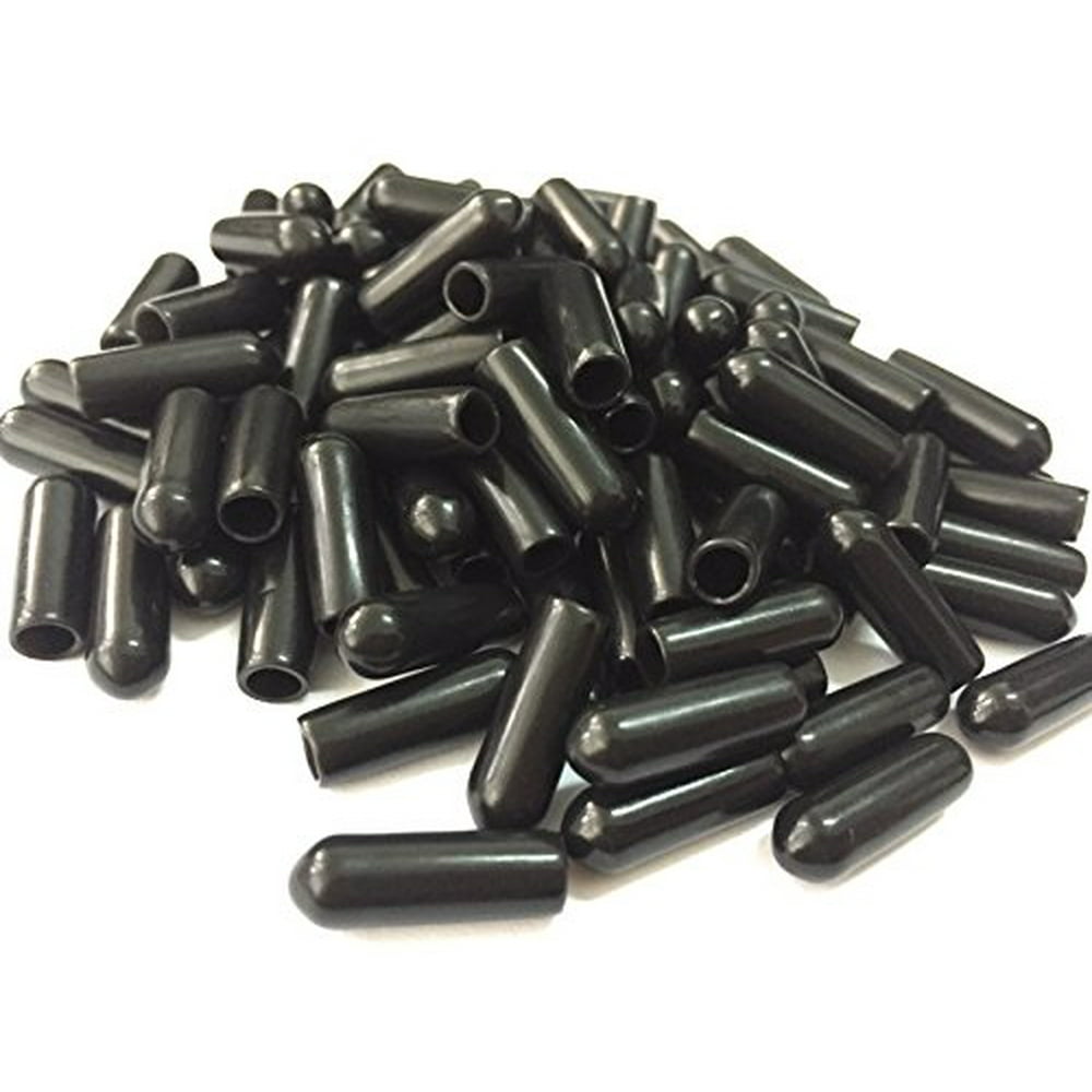 Fittings KuierShop TM 20Pcs 25mm Inner Dia PVC Flexible Vinyl End Cap Screw Thre