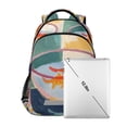 thumbnail image 7 of FORMRS Kids School Backpack Elementary Student Unisex Travel Bookbag with Reflective Stripes, Goldfish Bowl, 7 of 7