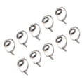 thumbnail image 1 of S SERENABLE 1 Set Rod Guide Tip Replacement Parts Boat Trolling Fishing Rods Guides 10pcs LR8, 1 of 3