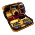thumbnail image 2 of Guczhu 8 Piece Leather Shoe Care Set, Shoe Polish and Cleaning Tools Kit for Furniture, Orange, 6.7 x 3.9 in, 2 of 9