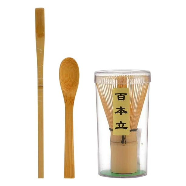 de matcha,Juego de Matcha Cuchara tradicional Cuchara de té,Juego de té japonés Matcha Arrancador hecho a mano,Accesorios de bambú Matcha Utensilios para la Zulema batidor de matcha