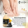 thumbnail image 6 of FOOT SPA Healing Therapy Massage Lotion, Peppermint & Eucalyptus, 128 oz - Body, Hand, Feet, 6 of 7
