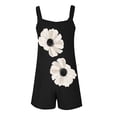 thumbnail image 7 of Cavosen Workout Jumpsuits for Women Plus Size Loose Jumpsuits Camisole Short Overalls with Pocket Print Summer Holiday Rompers, 7 of 7
