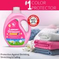 thumbnail image 4 of WBM 3-in-1 Liquid Laundry Detergent with Baby Blossom Scent, 68.3 fl oz Per Pack, Pack of 2, 4 of 8
