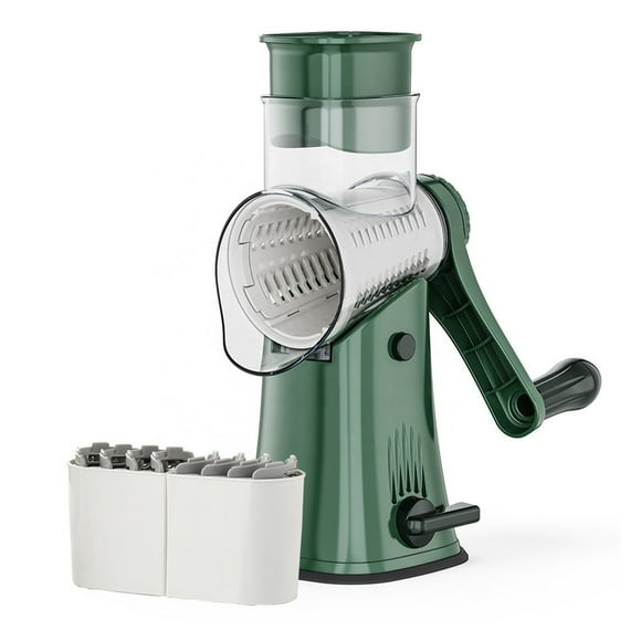 Rallador de Verduras 5 en 1 Hiperware de Tambor Giratorio