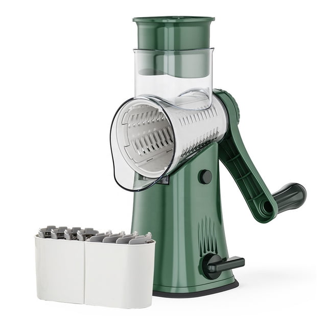 Rallador de Verduras 5 en 1 Hiperware de Tambor Giratorio