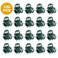 thumbnail image 4 of OUSITAID Orchid Clips  100 Pack Plastic Plant Clips Vine Attachment Clip Flower Spike Clips Garden Clips For Supporting Stems Vines, 4 of 11