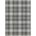 thumbnail image 2 of Addison Rugs Chantille Indoor/Outdoor Transitional Plaid Charcoal Washable Rectangle Rug, 2'6" x 3'10", 2 of 6